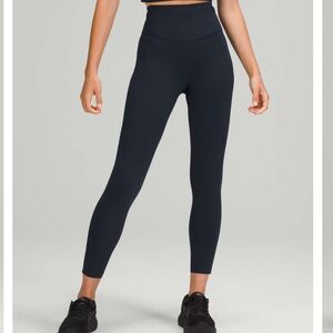 Lululemon Base Pace High-Rise Tight 25" True Navy Blue Size 4